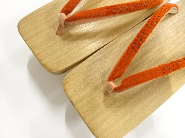  未使用品　桐下駄(22.5センチ)